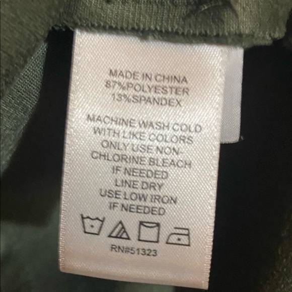 Long sleeve Olive colored 1. State Dress. Size 6. - Picture 7 of 12